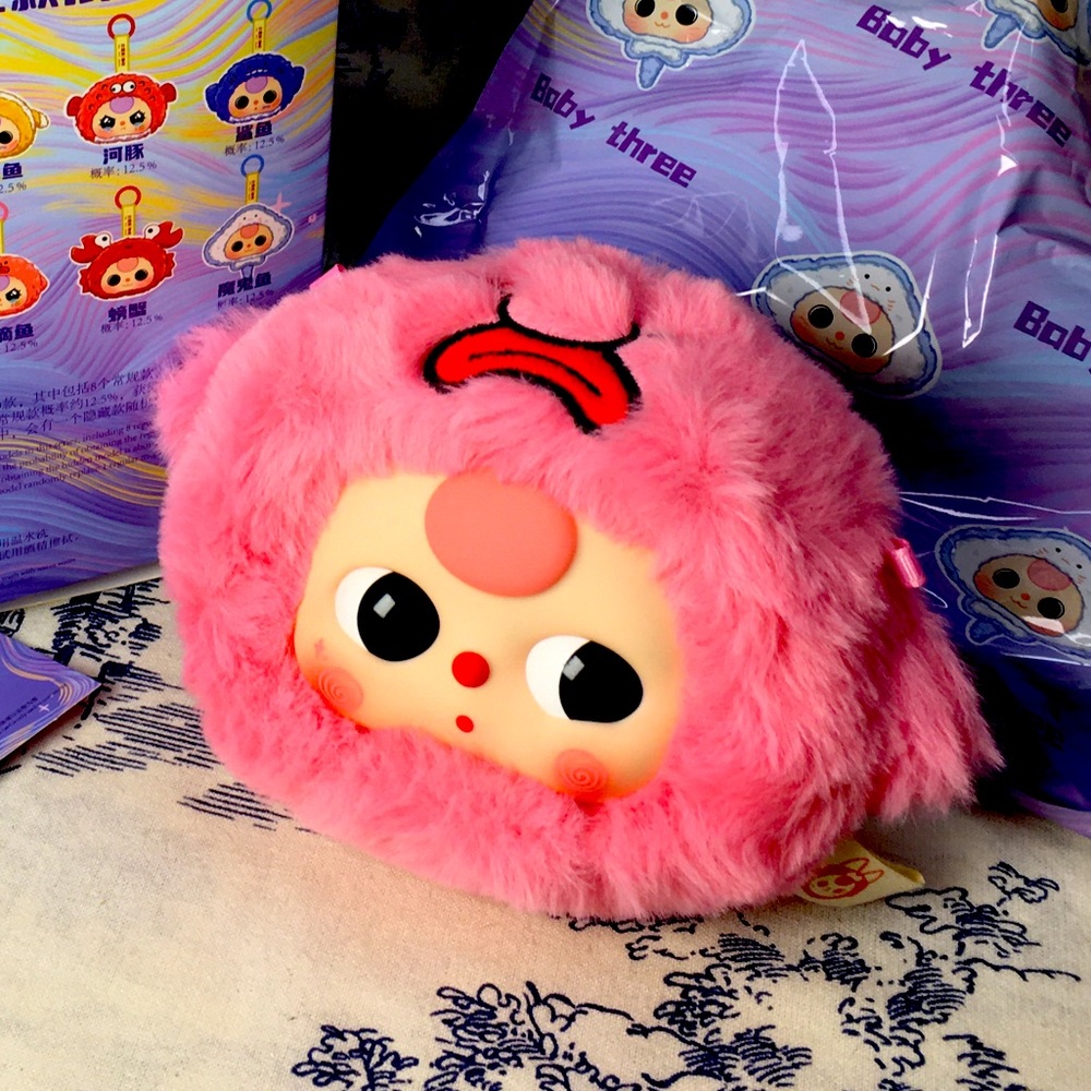 Baby Three Ocean of Romance Blob Fish Pink BB3